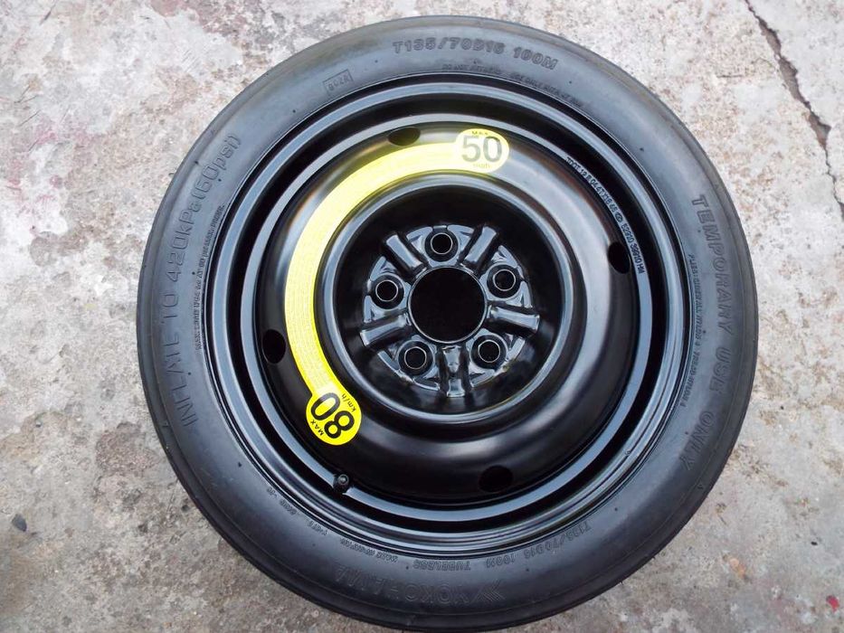 vand roata de rezerva ingusta pentru dacia duster cu gpl 500ron