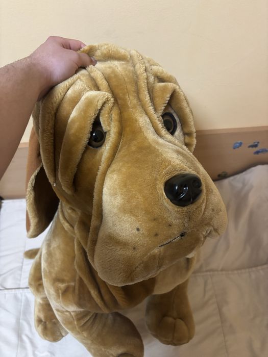 Плюшена играчка голямо куче