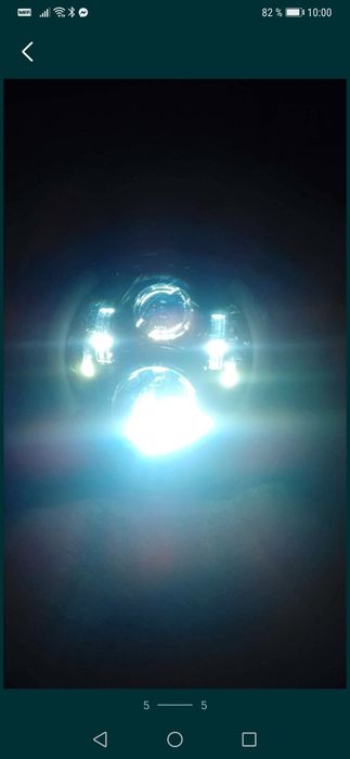 Far cu lupe cu LED