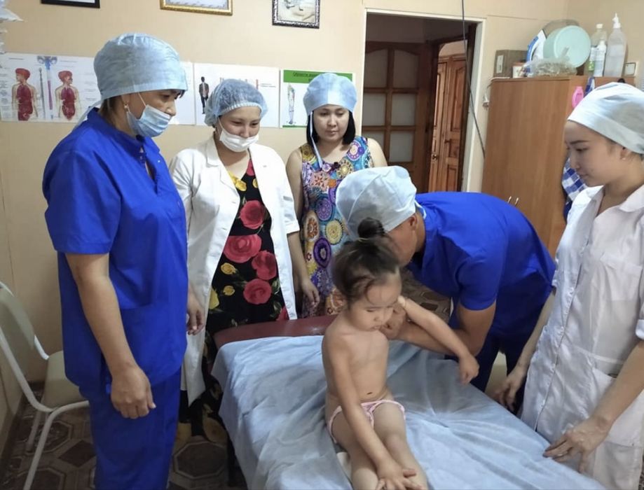 Сәбилер ( детский) емдік массаж парафин электрофорез