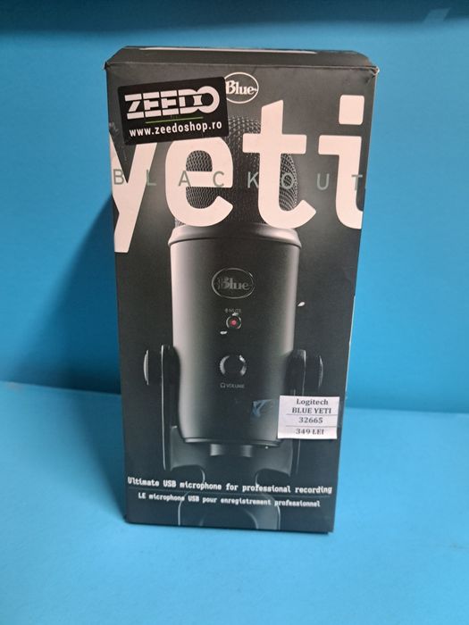 Microfon blue yeti logitech