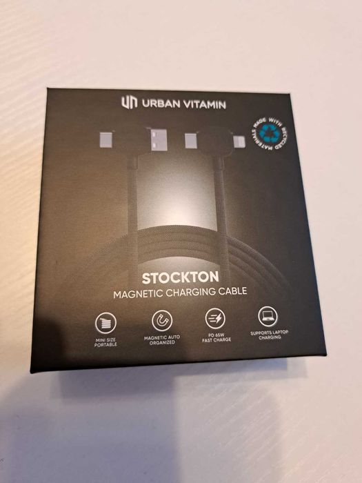 Cablu de încărcare 4 în 1 Stockton – 120 cm Usb-c iphone, nou, fast