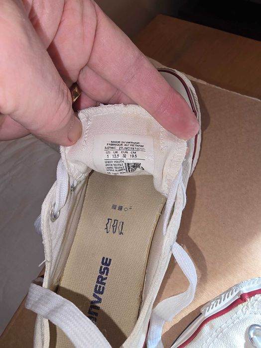 adidas coverse Teniși copii / Conversi albi 32 / pantof sport converse