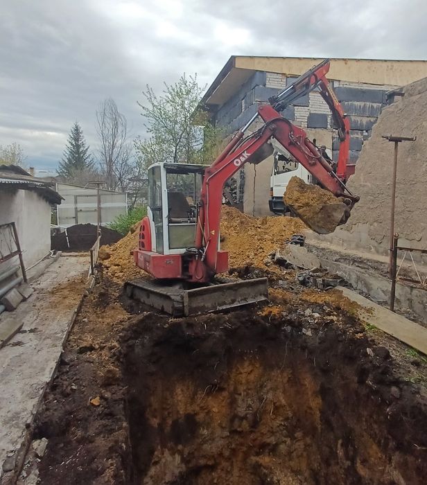 Услуги мини экскаватора