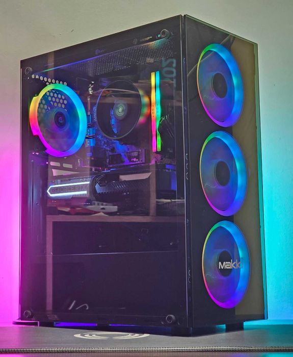 RTX 5060/Ryzen 7-5700X/RAM 32GB/SSD 1TB/Чисто Нов+Гаранция!