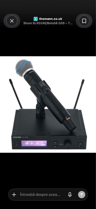 Microfon Shure SLXD24E/Beta58