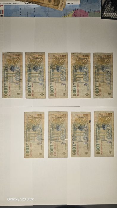 Bancnote vechi România – 1000  lei 1998 – BNR