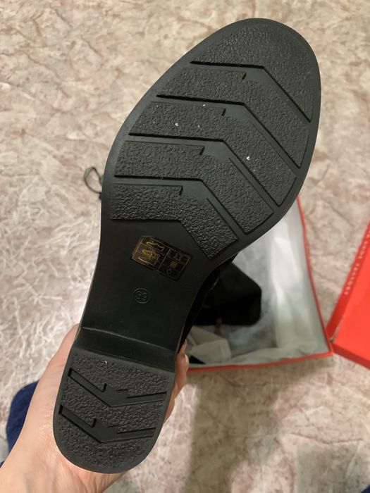 Продам ботфорты замша