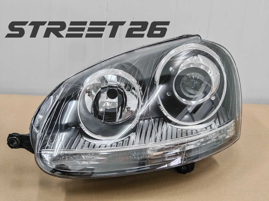 Faruri VW Golf 5 V MK5 (2003-2007) Jetta (2005-2011) R32 Design Crom