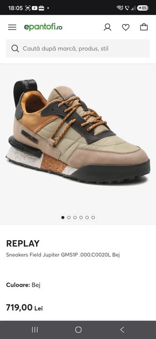 Adidasi REPLAY Sneakers Field Jupiter