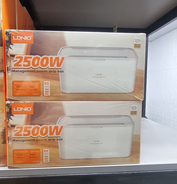 LDNIO 2500W Management Power Strip Box (Defender Series SN5311)