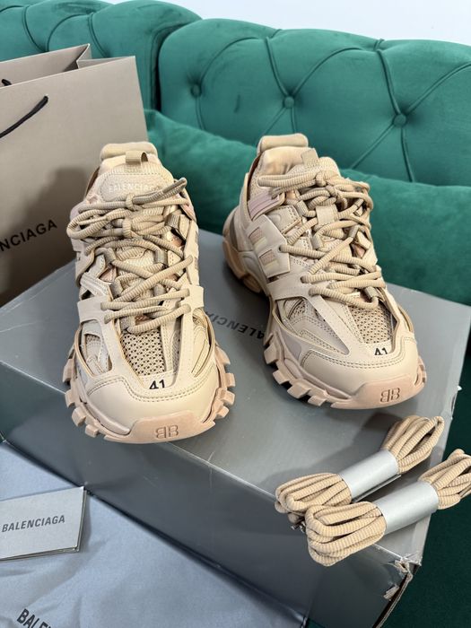 Adidasi Balenciaga Track piele naturala Full Box Premium colectie noua