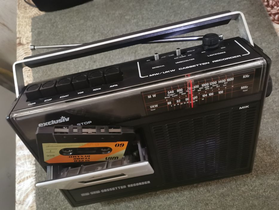 Automatic stop casseten recorder EXCUSIV