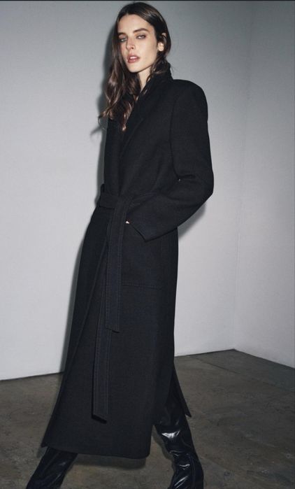 Палто Zara 75% вълна