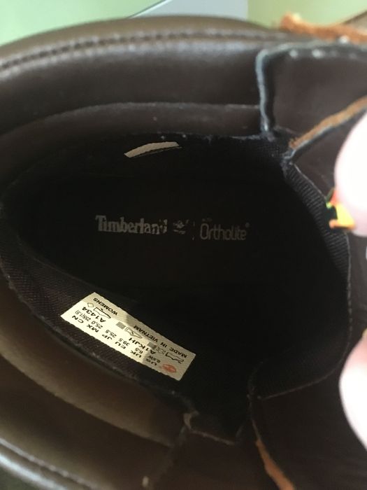 TIMBERLAND Ortholite Боти с ток и ортопедична стелка