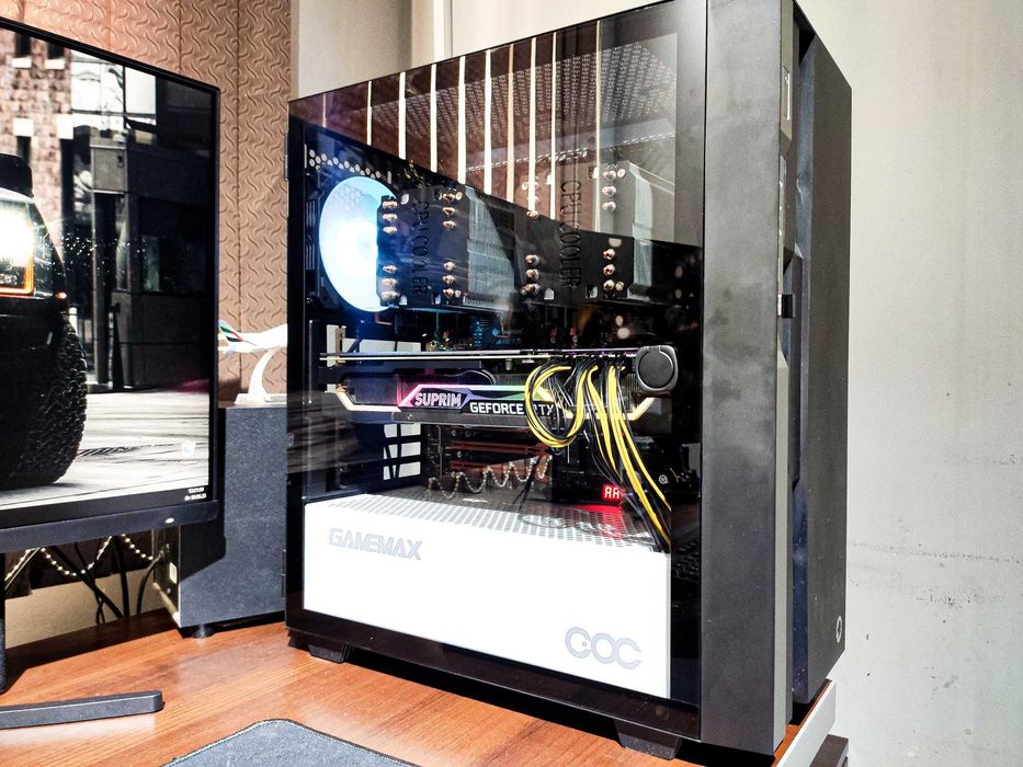 Профессиональная Станция для Рендера и Игр:RTX 4080 44 ядра, 256GB RAM