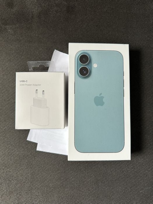 Apple Iphone 16 128Gb Бял  36m Гаранция