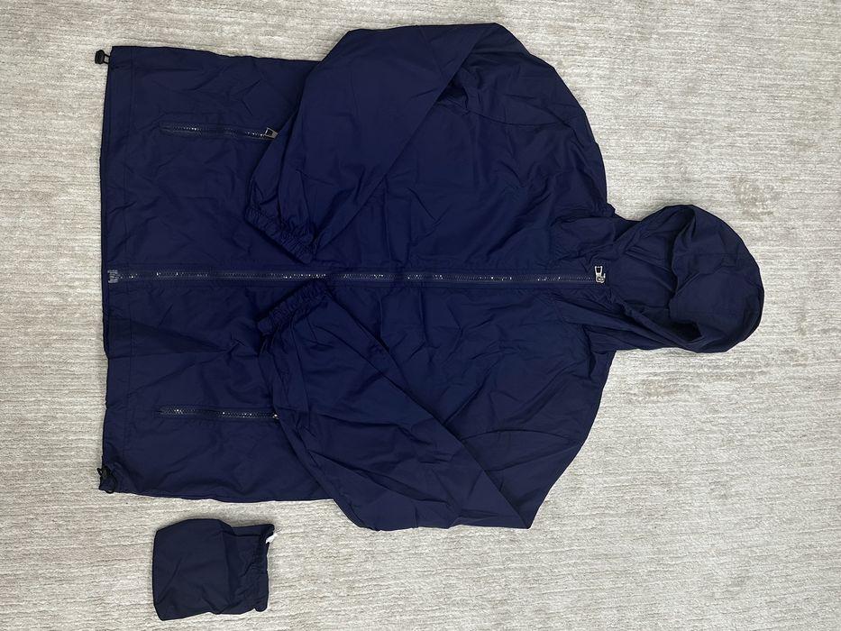 Дождевик мужской синий