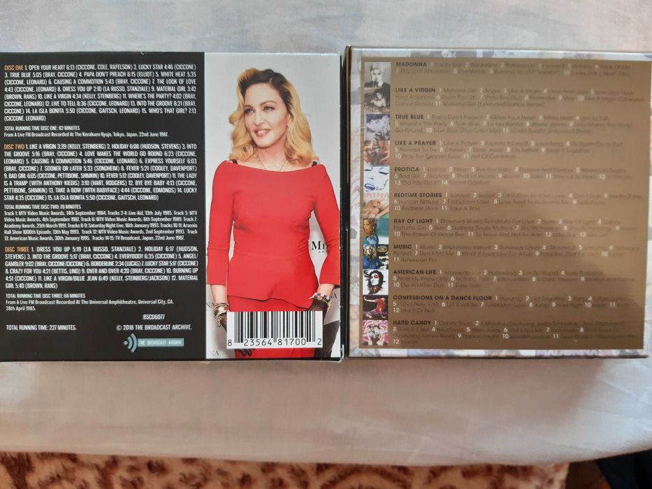 Madonna CD-та и грамоф.плочи