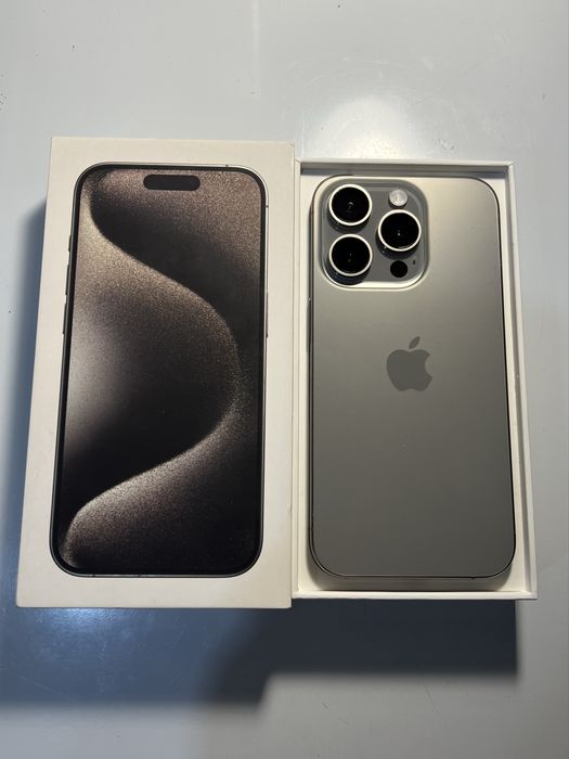 iPhone 15 Pro 128GB. Natural Titanium