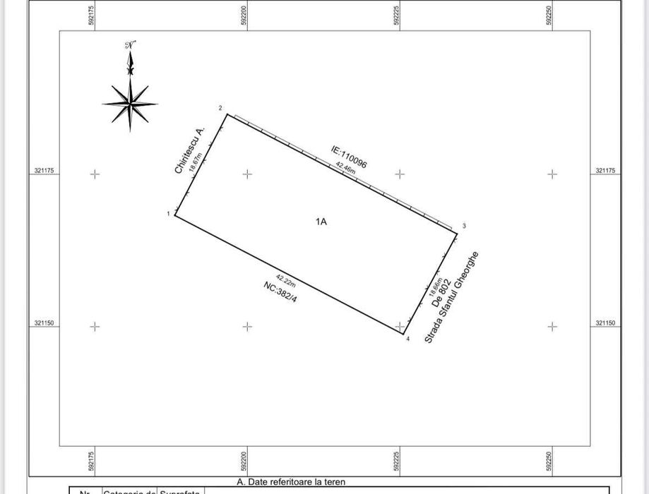 Teren Popesti Leordeni - str. Sf. Gheorghe