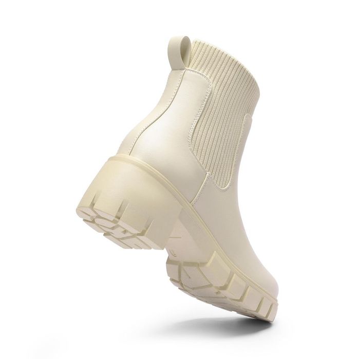 Botine damă Chelsea bej comode elegante mărimea 38*