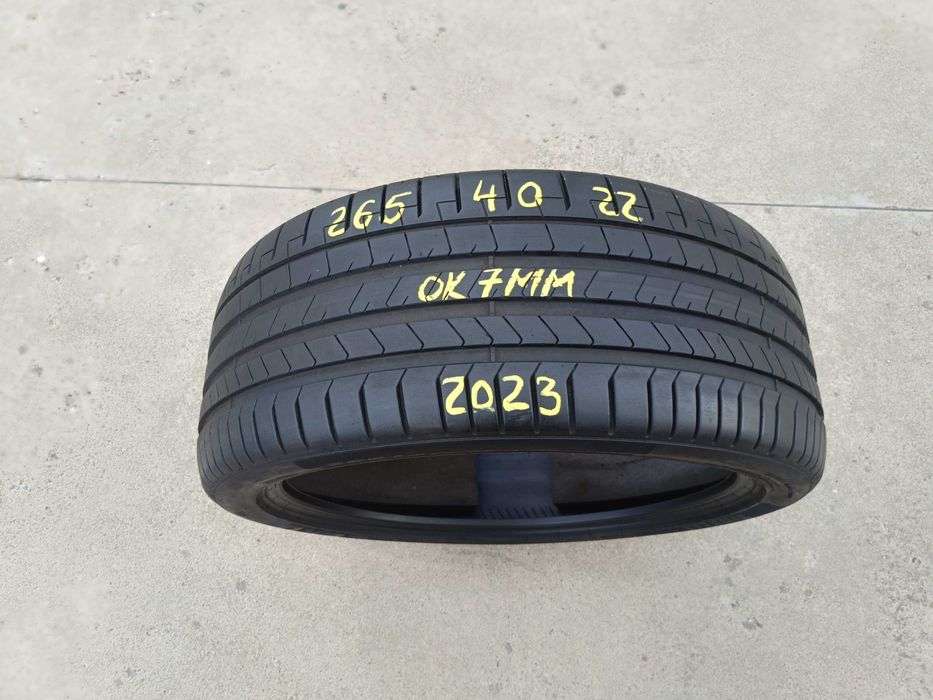 O anvelopa vara 265 40 22 pirelli p zero profil de 7 mm dot 2023