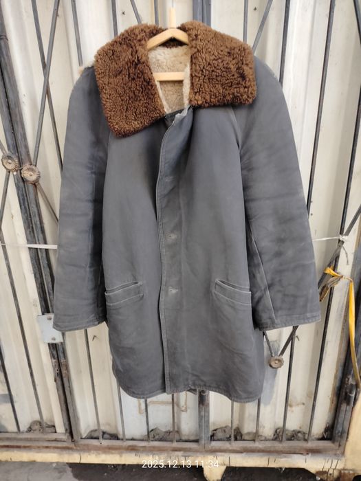 Полушубок из овчины , мужской. (шуба авиационная )