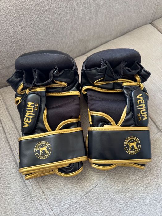 ММА Спаринг Ръкавици Venum Challenger 3.0 Black/Gold