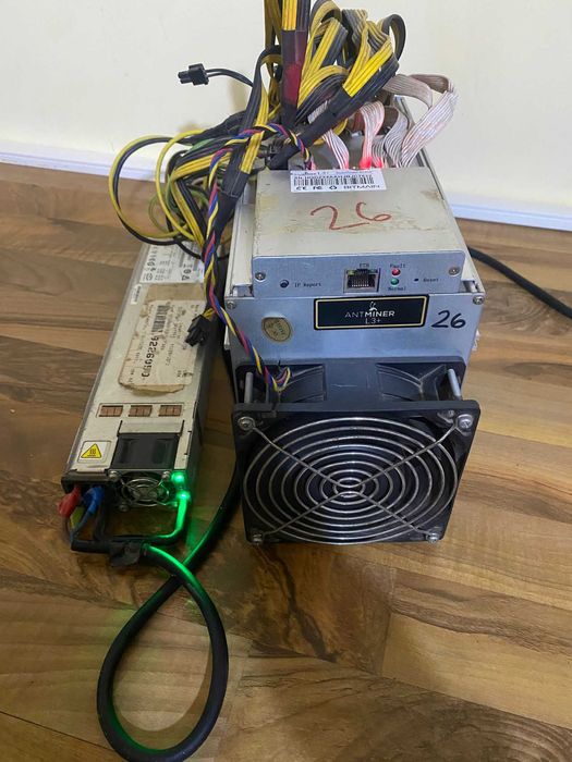 4× Bitmain Antminer L+ / L++ – работещи, цени в описанието