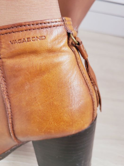 Кожаный ботильоны VAGABOND