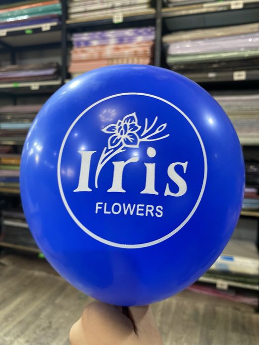 Печат на шарах Шарга логотип уриб берамиз