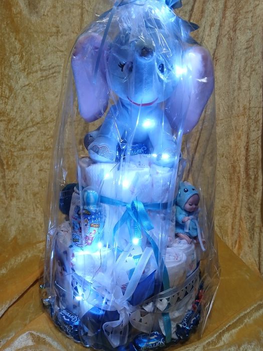 Торта от памперси