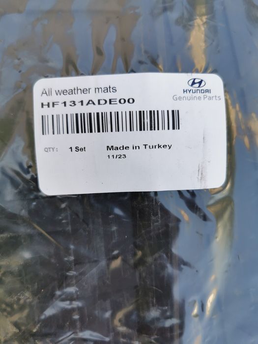 Set presuri + tăvi portbagaj cauciuc Dacia Hyundai Santa Fe Ioniq Kona