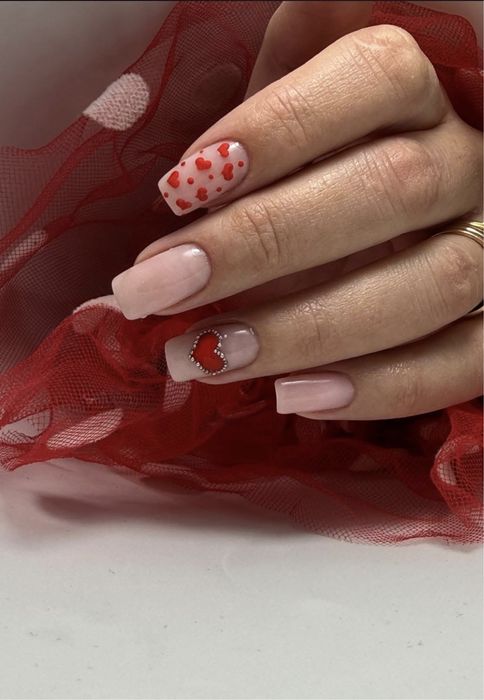 unghii cu gel oja semipermanent constructi cu tips full