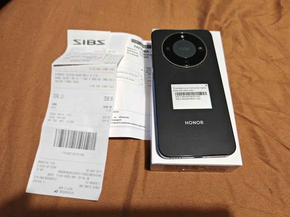 Honor Magic 8 Lite 5G 256Gb Garanție