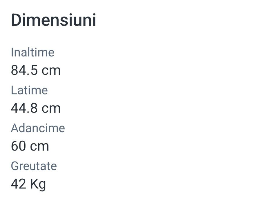 Masina de spalat vase Gorenje GS52115X, 6 programe, 9 seturi, Clasa A+