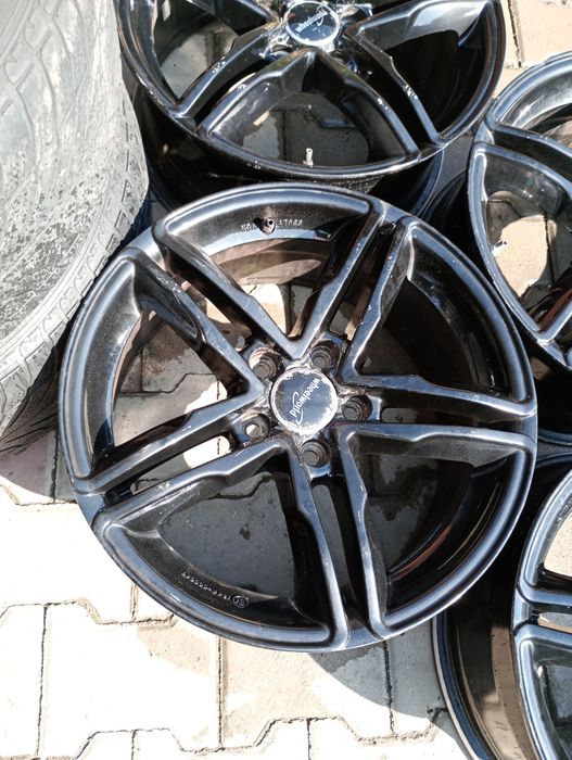 4 jante aliaj 5x112 R17 potrivesc audi A3 A4 A6 Q3 Q5 Skoda Volkswagen