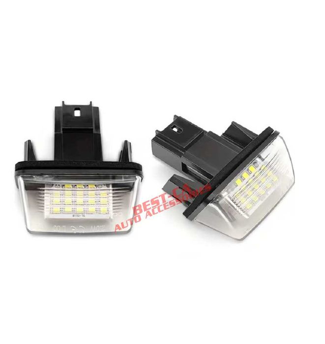 Set 2 lampi numar LED pentru Peugeot 206/207 307/308 407 Citroen C3 C4