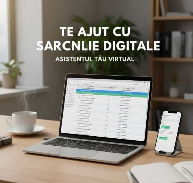 Te ajut cu treburile tale online / Asistent pentru task-uri mici