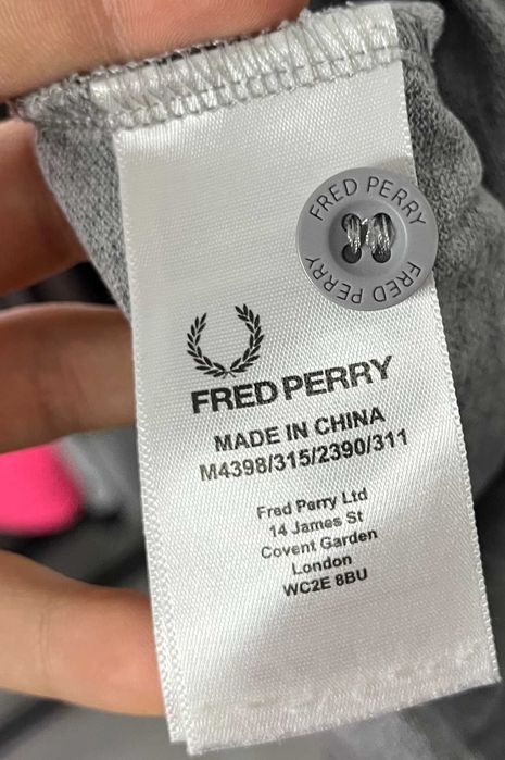 Fred Perry Merino Wool Cardigan Мъжка Жилетка