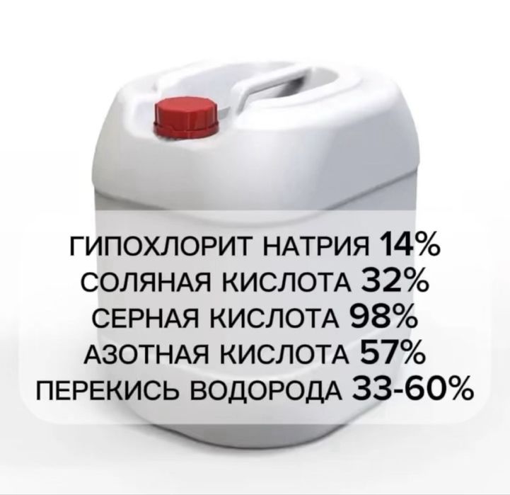 Азотная кислота 58% оптом и в розницу | Доставка
