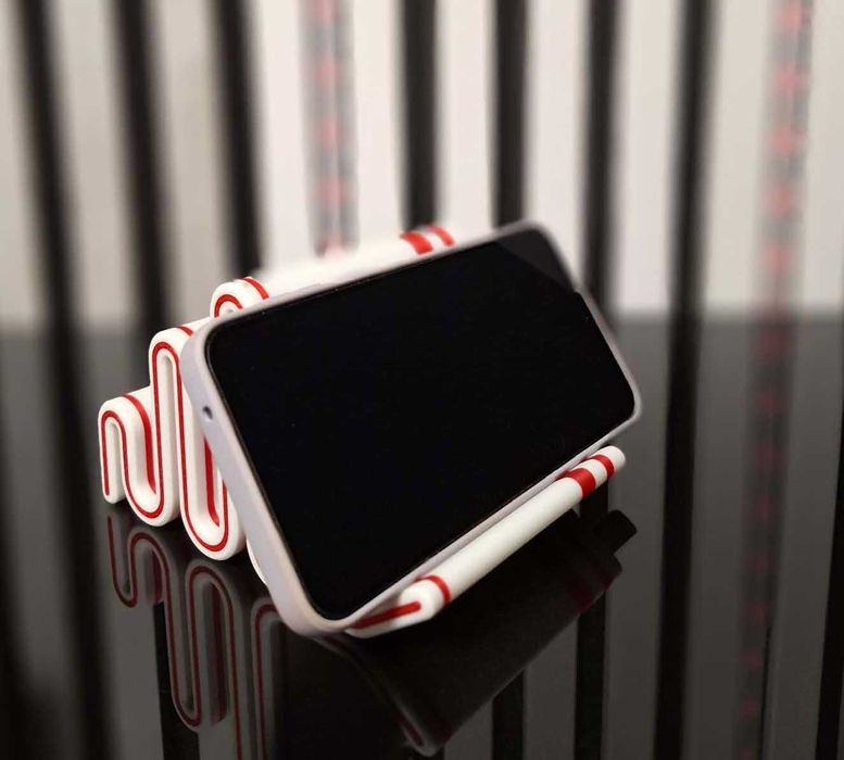 Suport telefon premium / stand telefon birou / design modern 3D