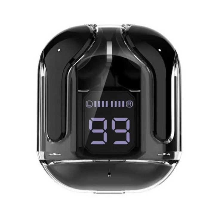 Безжични Bluetooth слушалки с LED дисплей и вграден микрофон