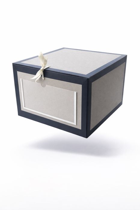 Архивная коробка с кармашком