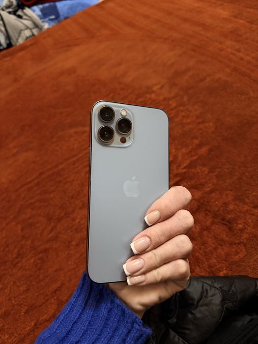 Iphone 13 pro max sierra blue 128 gb emkost akkumulyatora 83% идеал