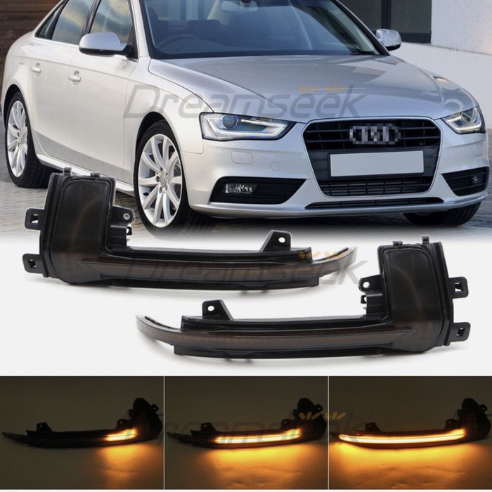 Semnalizare dinamică semnal oglindă stanga dreapta AUDI A3 A4 A5 A6 A8 B8 S6 S3 S4 S5 RS4 RS5 Q3 SQ3