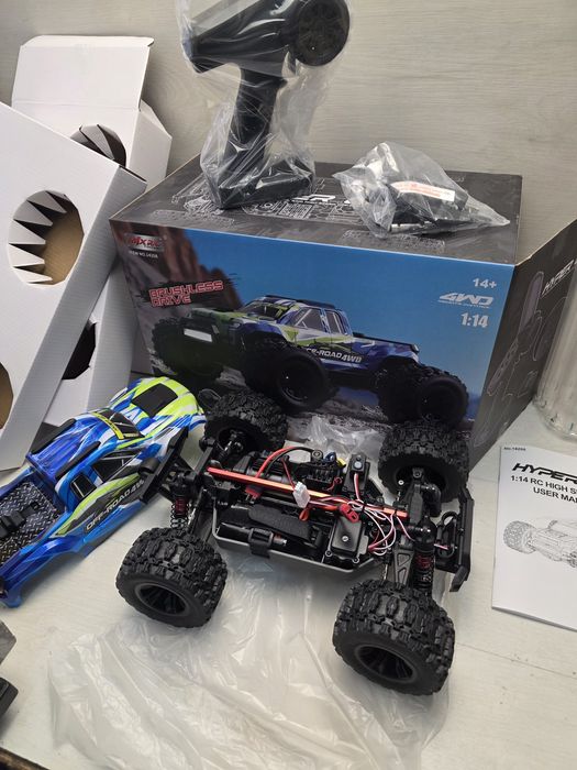 RC Количка MJX Hyper Go 14208 70KM/H Brushless RC Car Offroad Бъги