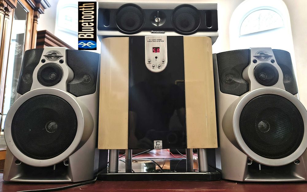 Музыкальный центр  Bluetooth АУКС Сабвуфер Колонки