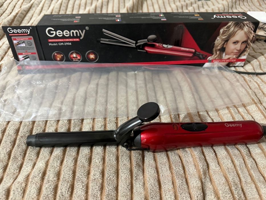 Плойка для волос geemy 2в1